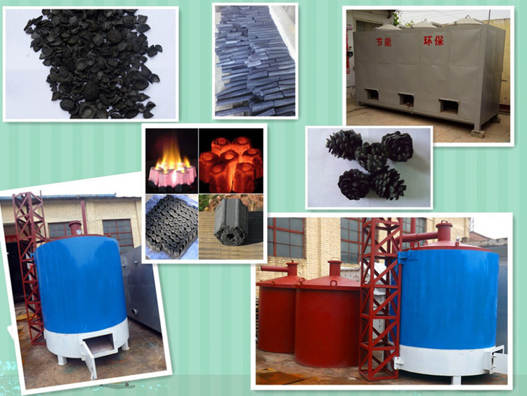 Advanced activated carbon charcoal making machine/coconut shell bamboo charcoal carbonization furnace wood stove for sale