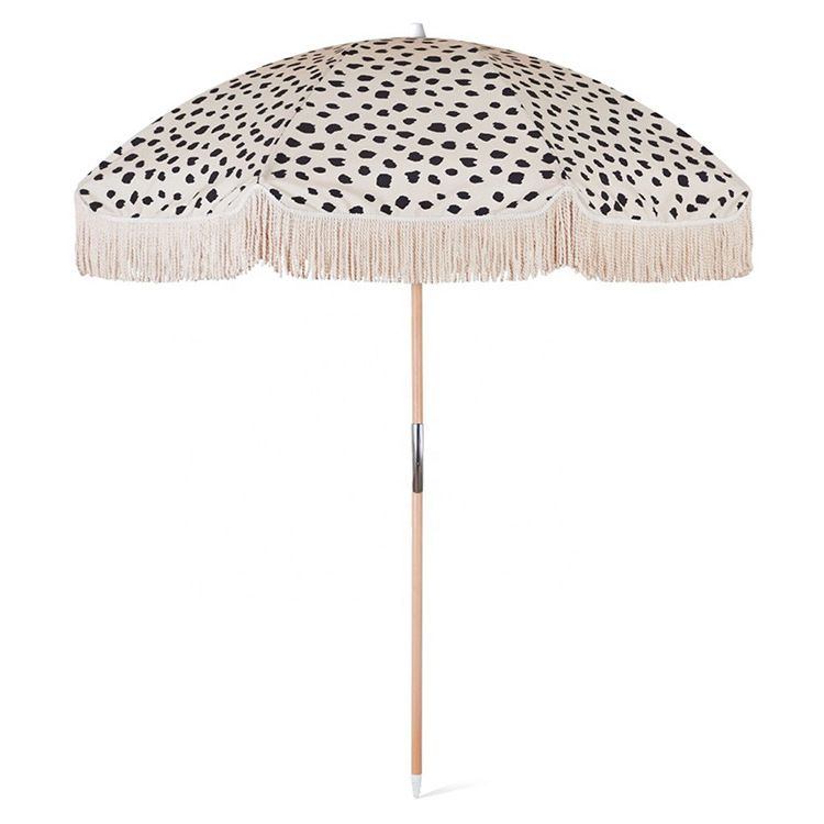 Customized Outdoor Sunshade Leisure Patio Big Size  Parasol Beach Umbrella