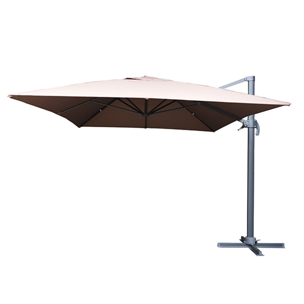 Mefo Garden 10FT Cantilever Large Parasol Patio Parasol Economic Umbrellas For Beach