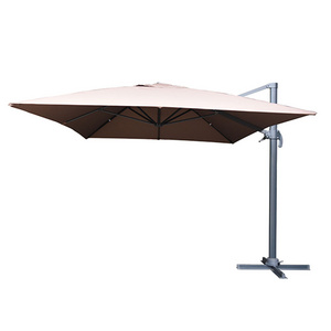 Mefo Garden 10FT Cantilever Large Parasol Patio Parasol Economic Umbrellas For Beach