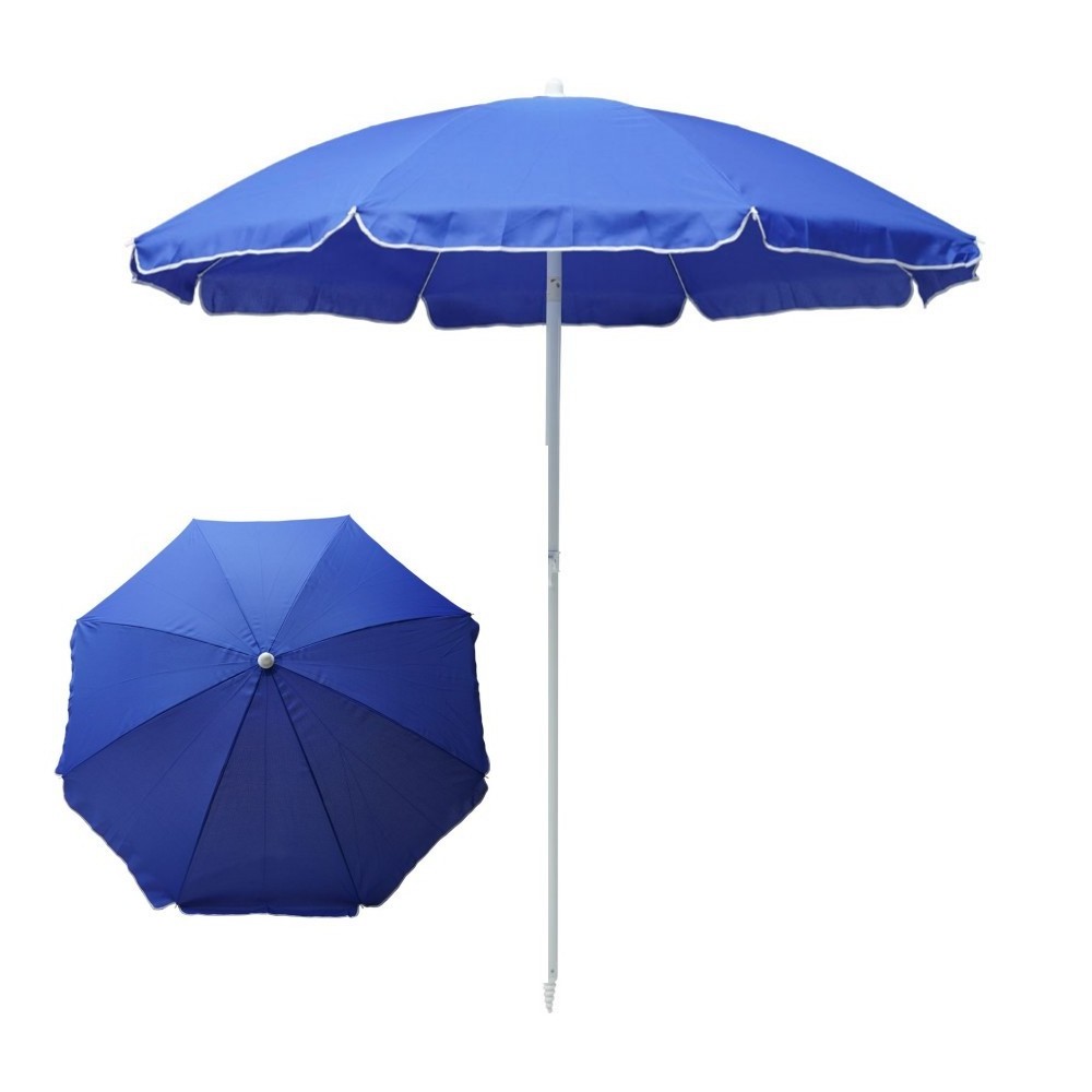 Great Price Custom Logo Portable Sunshade Outdoor Oxford Commercial Beach Umbrella