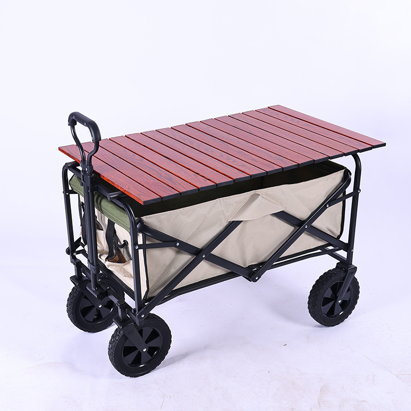 Steel Frame outdoor garden camping foldable cart wagon