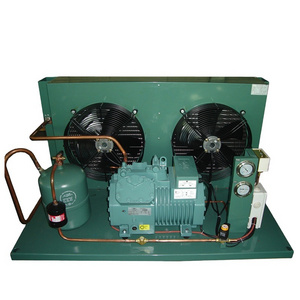 Semi-Hermetic Condensing Unit Power Refrigeration Compressor Automatic R410A  Freezer Cold Storage Room Freezer  Condensing Unit