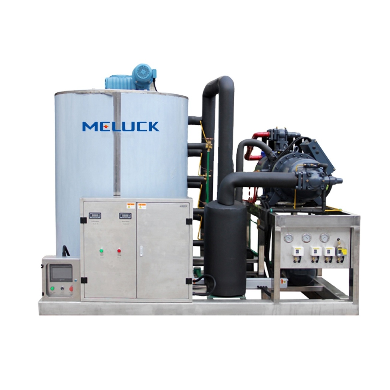 Industrial Ice Machine Flake Seawater Flake Ice Machine 5 Ton Boat Machines For Sale