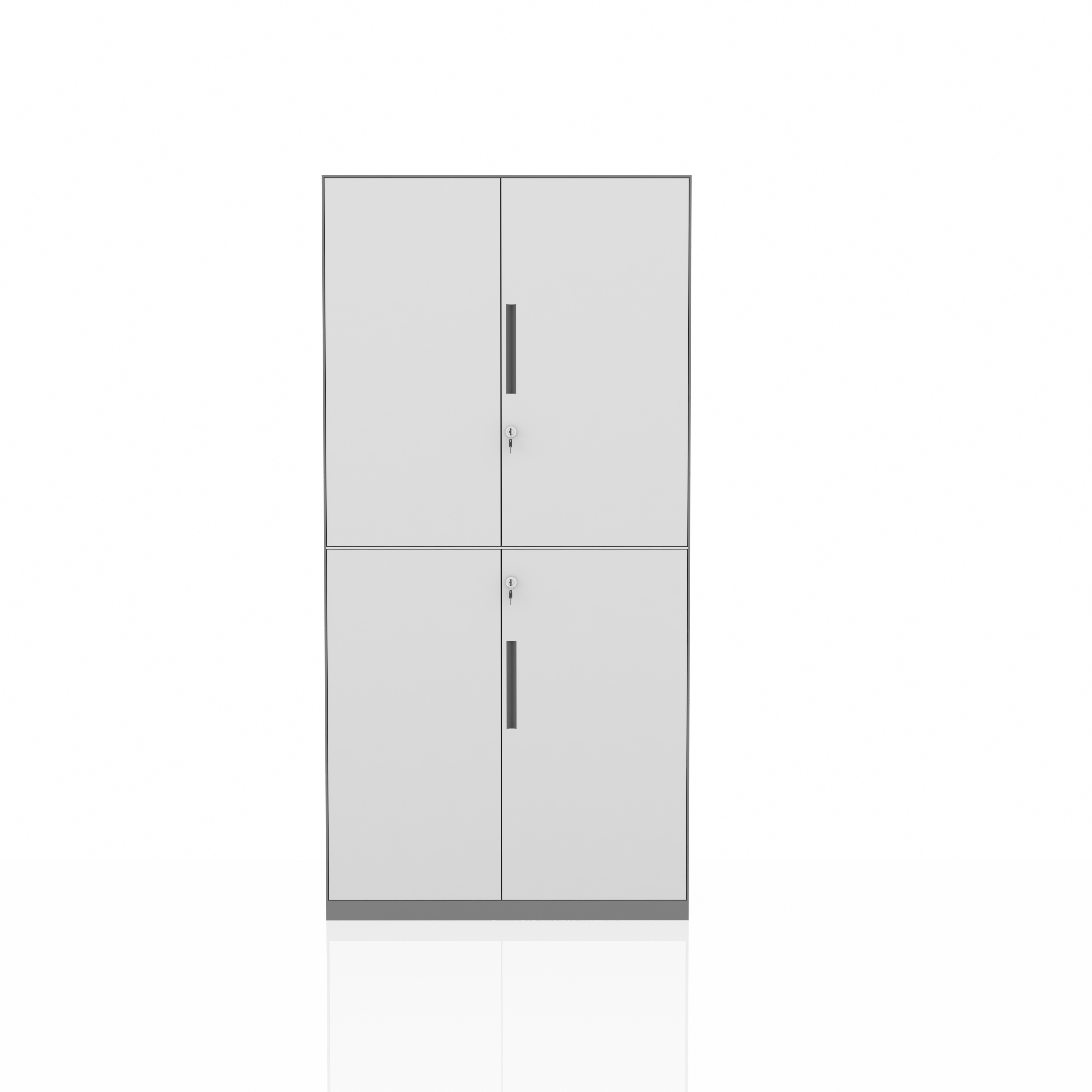 Hot Sale Office Home Furniture Two Section Hanging Door Office Storage Cabinets Steel Filing Cabinet