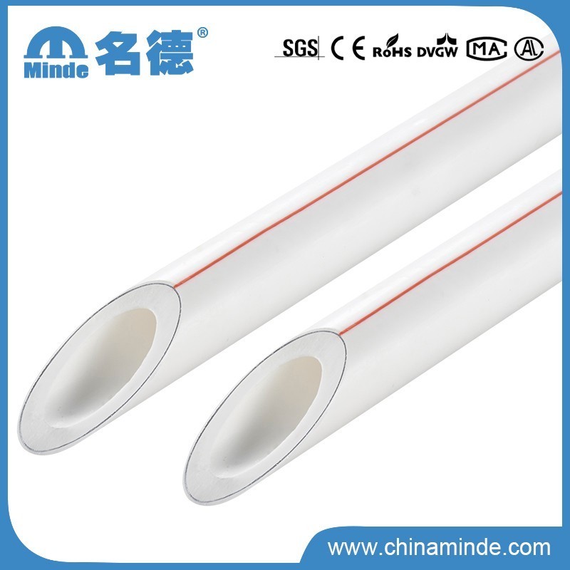 Minde Fiberglass Pipe for Hot Water and Cold Water PPR Composite  Pipe with Good Quality