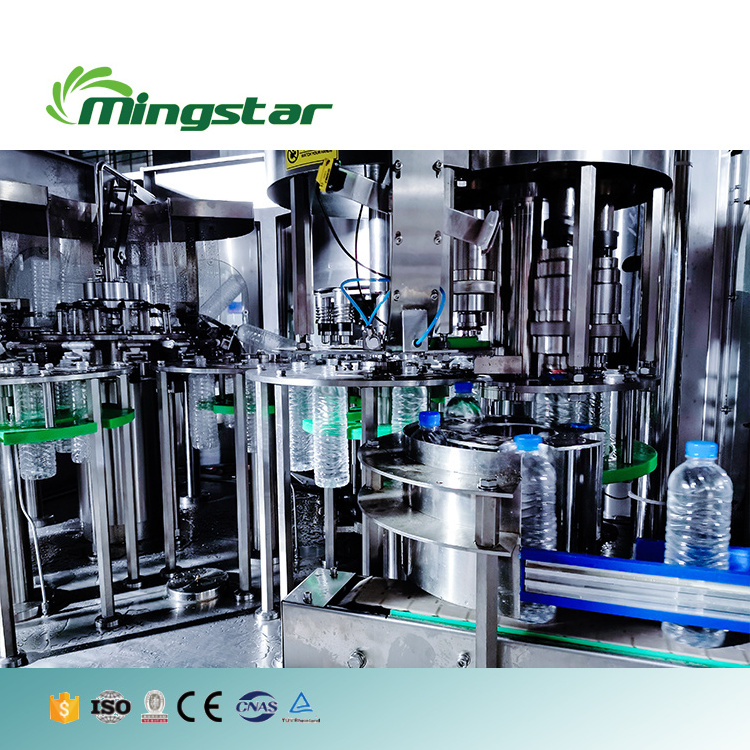 Plant price Automatic drinking mineral water making equipment bottling machines water bottle filling machine