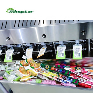 freeze pop packing machine/freeze pops tube filling sealing/ice pop liquid filling machine