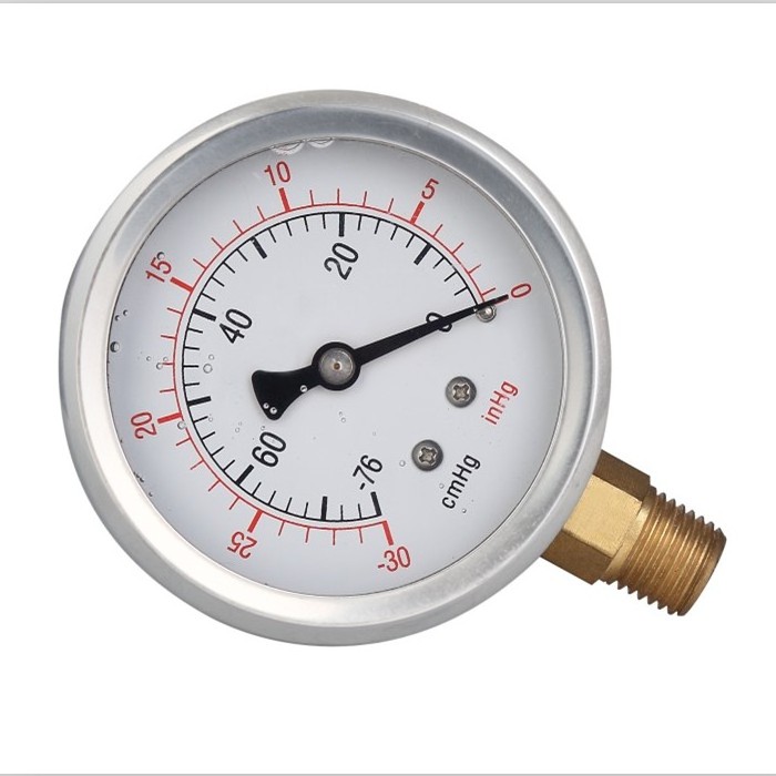 glycerin filled  pressure gauge