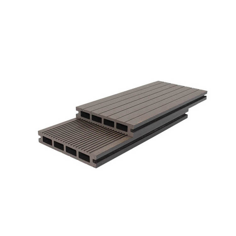 Cheap waterproof outdoor composite veneer decking supplier