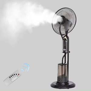 Factory Direct Sale remote control 16 inch ultrasonic humidifier air indoor outdoor spray cooling water mist fan