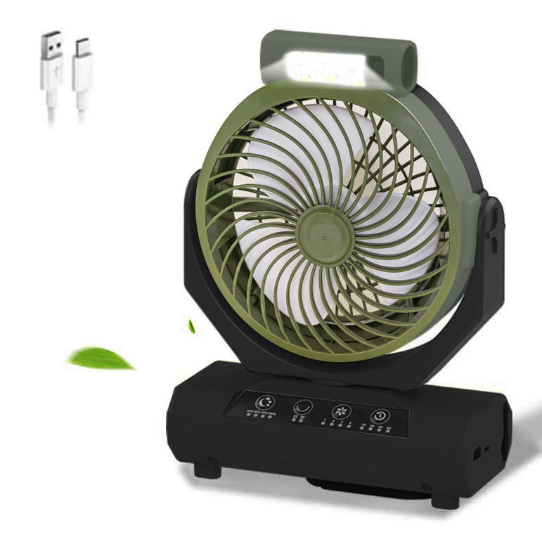 Factory Portable Mini Flexible Tripod Fan Outdoor Tent Camping Electric Hanging Power Bank Fan Table Usb Air Cooling Fan 5V 1pcs