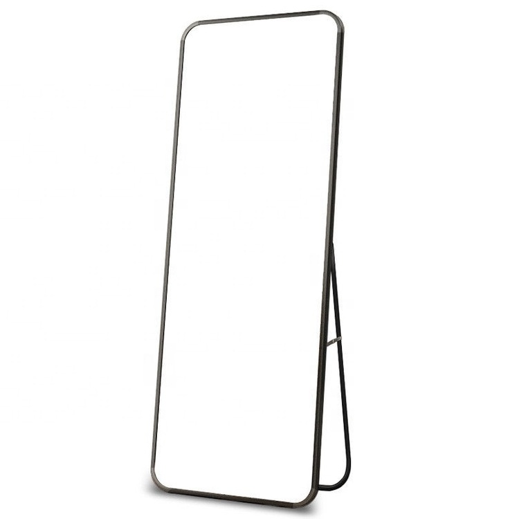 Factory direct wholesale full body mirror floor standing mirror full length mirror with frame