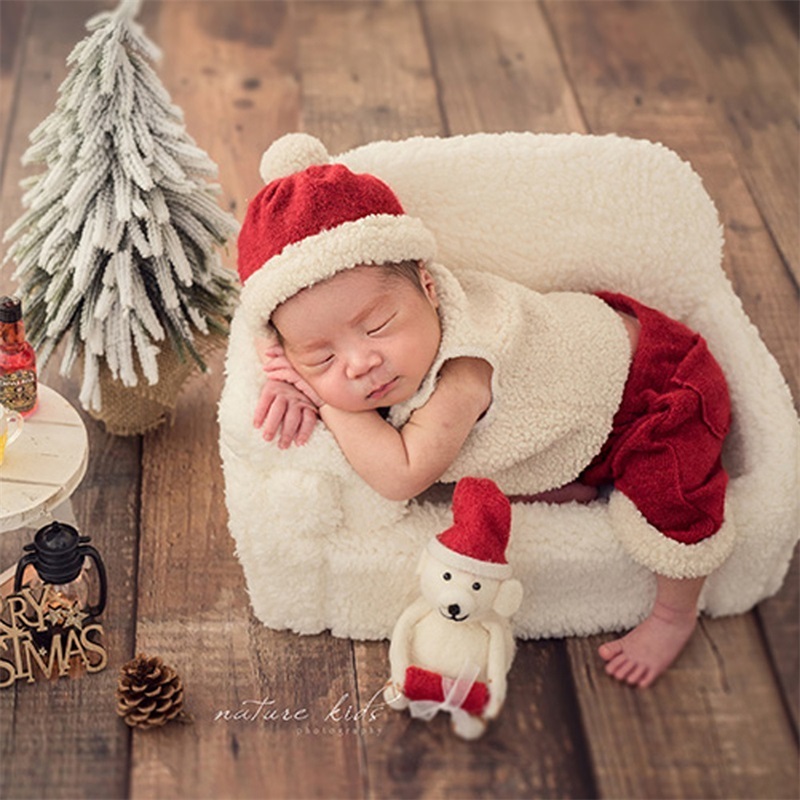 Baby Photography Props Newborn Photography Clothing Themed Santa Claus Costumes