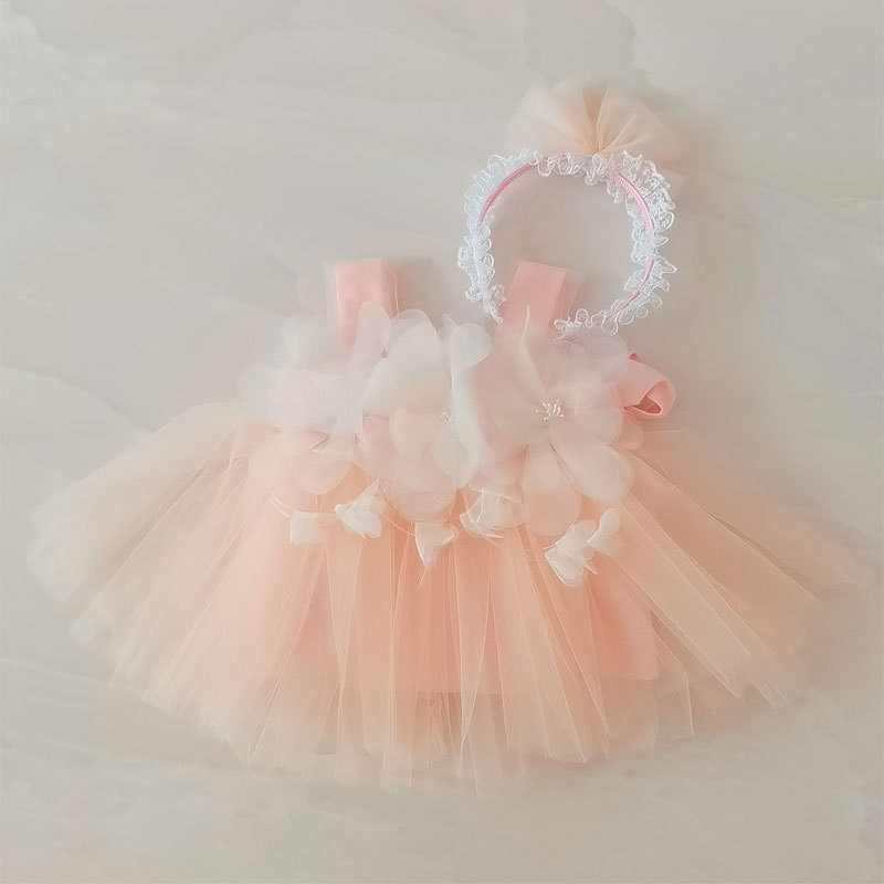 MXRPROPS  Photography Clothing Newborn Baby Girl Lace Princess Dress Tutu Skirt Baby Dresses