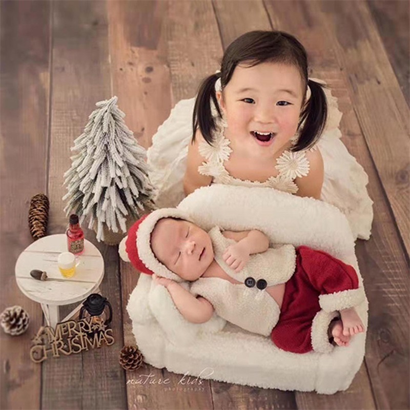 Baby Photography Props Newborn Photography Clothing Themed Santa Claus Costumes