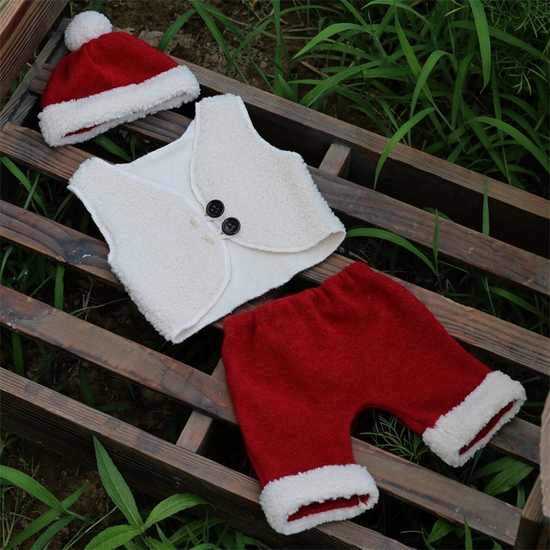 Baby Photography Props Newborn Photography Clothing Themed Santa Claus Costumes