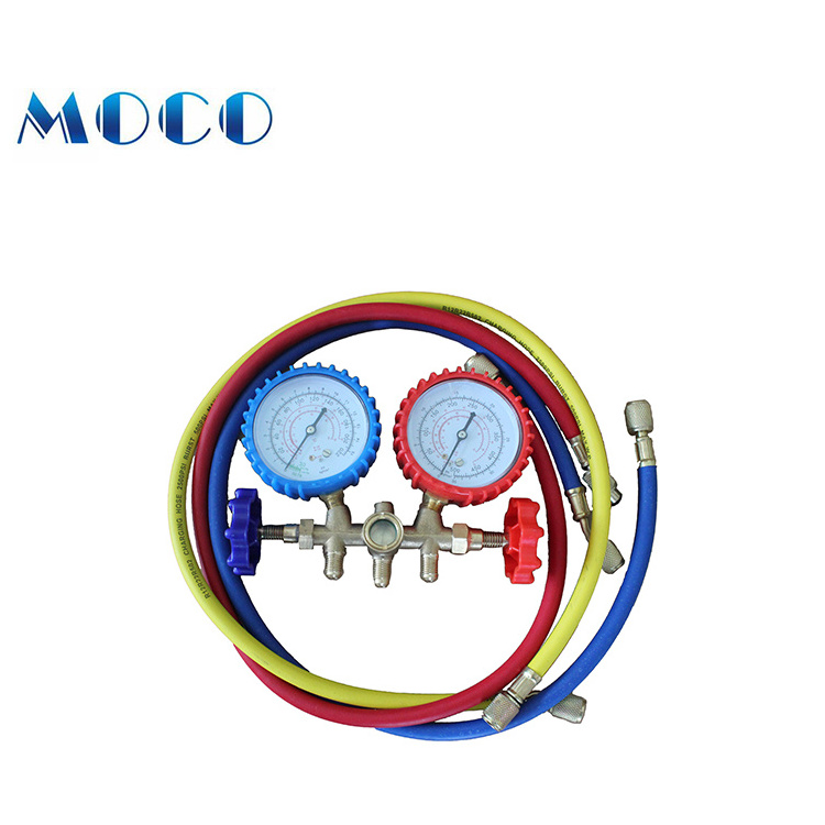 High quality AC refrigeration r32 manifold gauge manifold gauges set