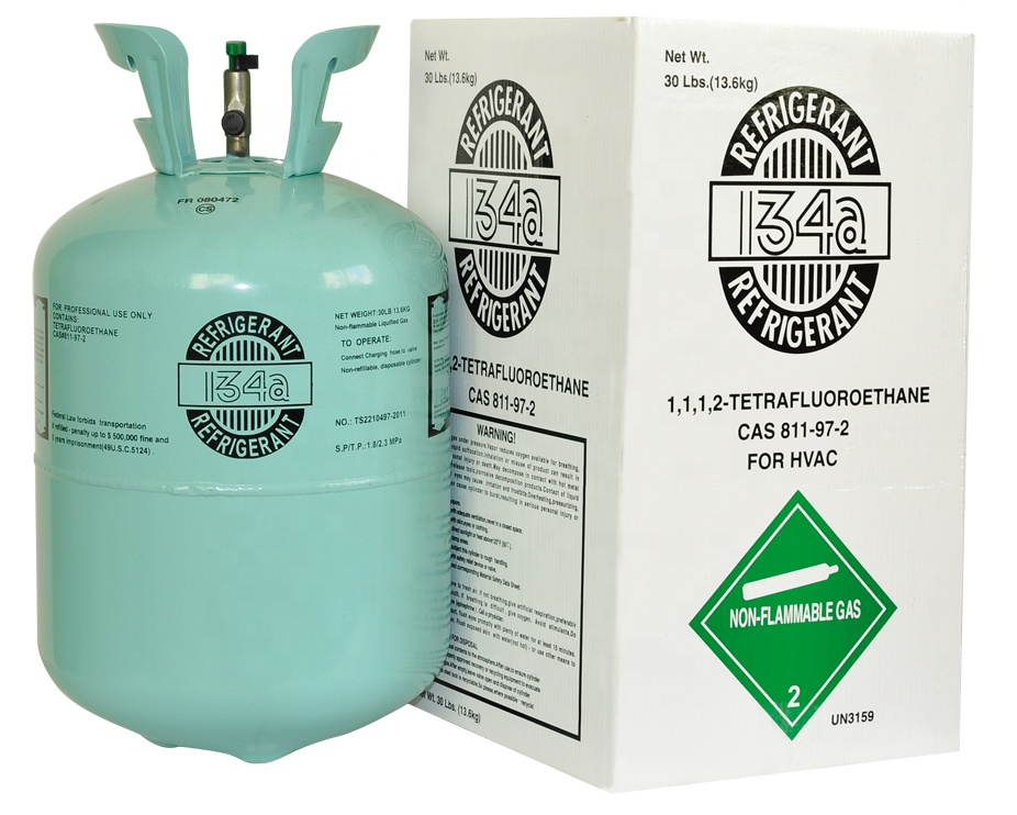 High quality 99.9% Purity Refrigerant R408a  R134a Refrigerant Gas