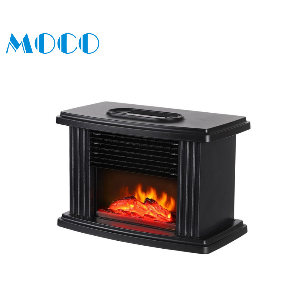 Fireplace design desktop portable space heater mini electric fire place heaters