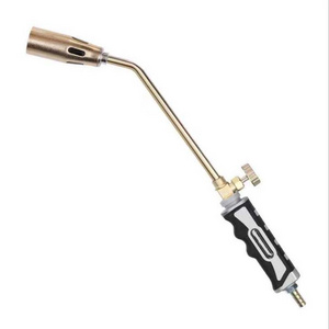 Double Switch Type Industrial Grade Liquid Gas Blowtorch Burner Torch Flamethrower Camping Welding BBQ Soldering Flamethrower