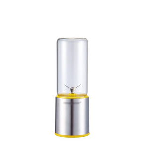 Free sample new design stainless steel  portable usb juicer