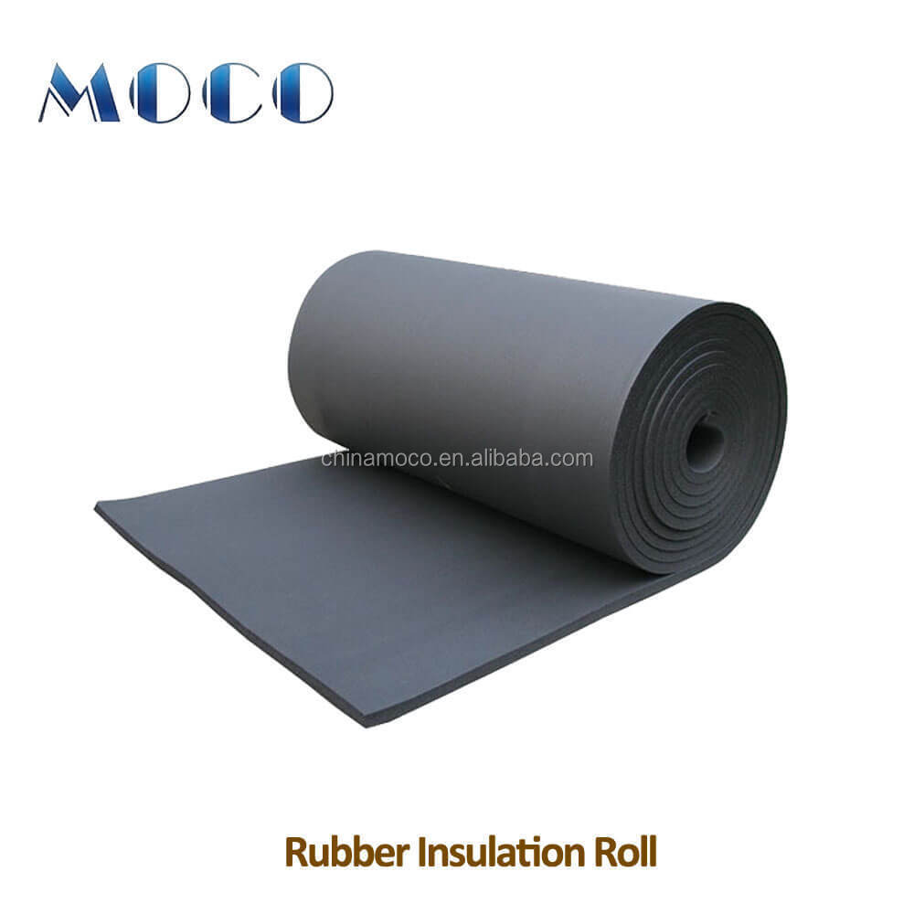 Self-adhesive Rubber Foam Sheets Insulation with Aluminum Foil aluminium foil thermal insulation foam sheet insulation foam roll