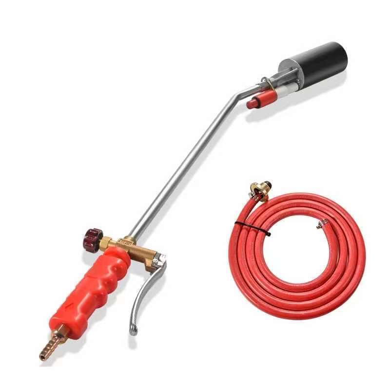 Tig Accessories Industrial Grade Liquid Petroleum Gas Blowtorch Burner Weed Control Torch 35mm Flamethrower Camping Welding BBQ