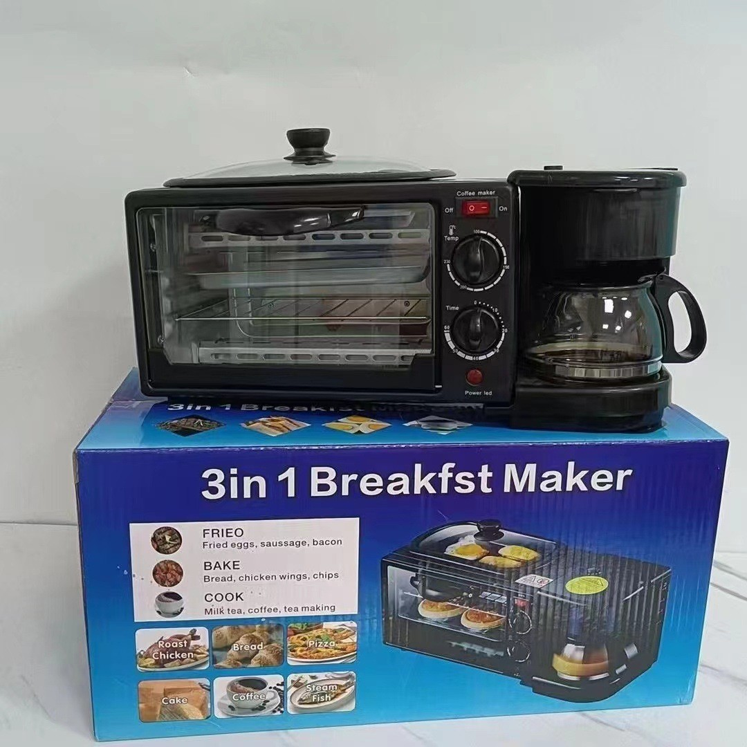 Wholesale OEM Automatic Multifunction Household 3 In 1 Breakfast Makers