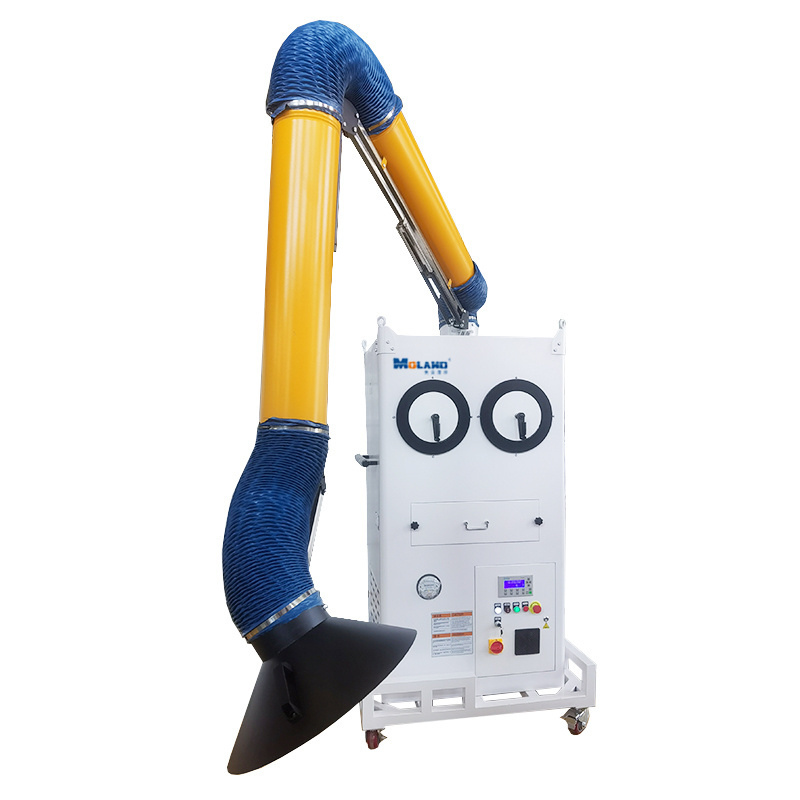 Factory Price Exoskeleton Fume Extraction Arm Smoke Dust Collection Arm Dust And Smoke Suction Arm