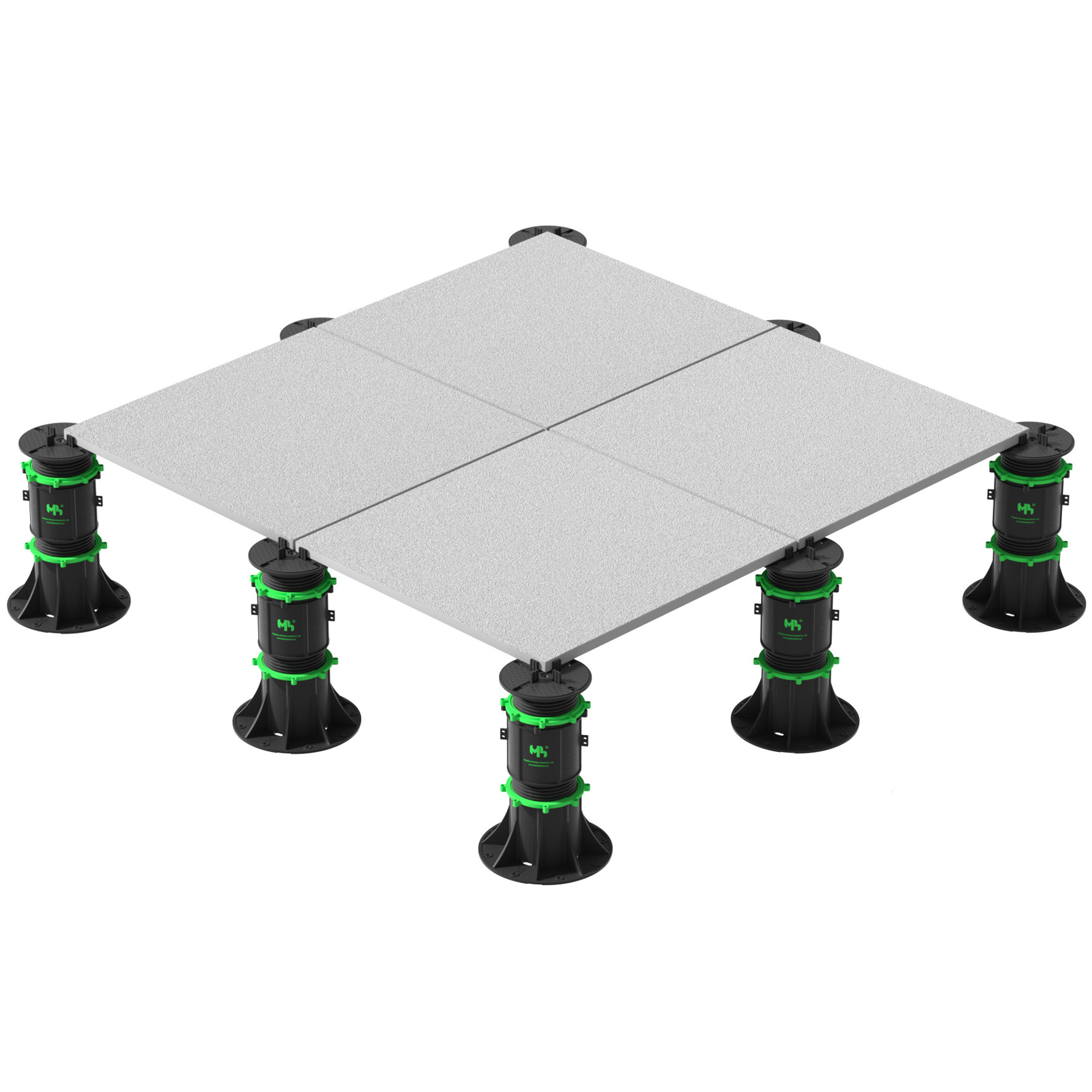 Paving support pedestal ceramic tile plot adjustable plastic screwjack pedestal paver pedestal