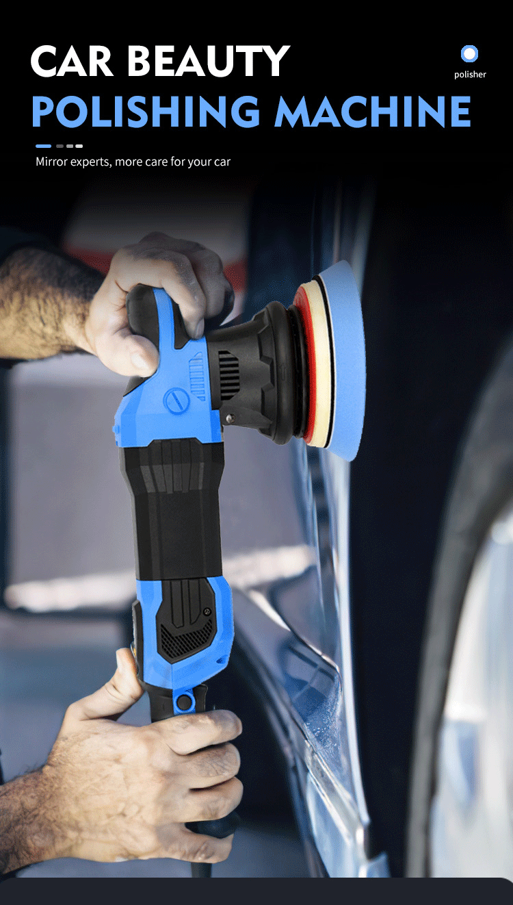 Electric Car Polisher 800w Orbital  Electric Orbital Da Car Polisher With Display Screen