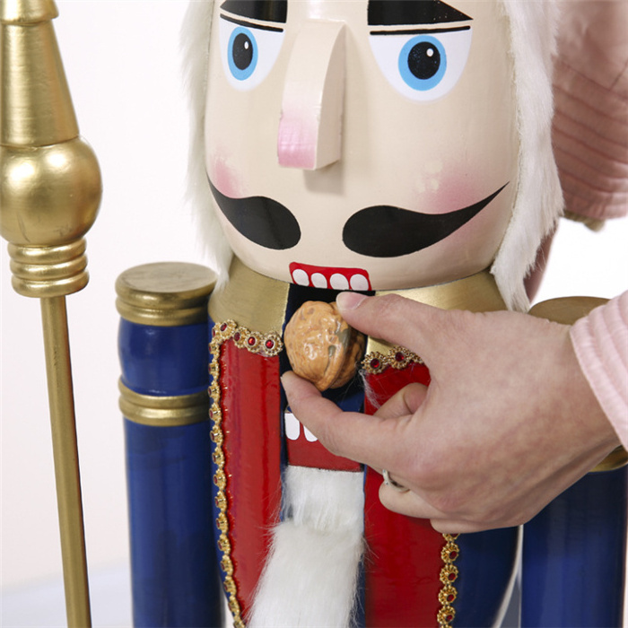 wholesale outdoor 60cm wooden 6ft life size large toy soldier nutcracker