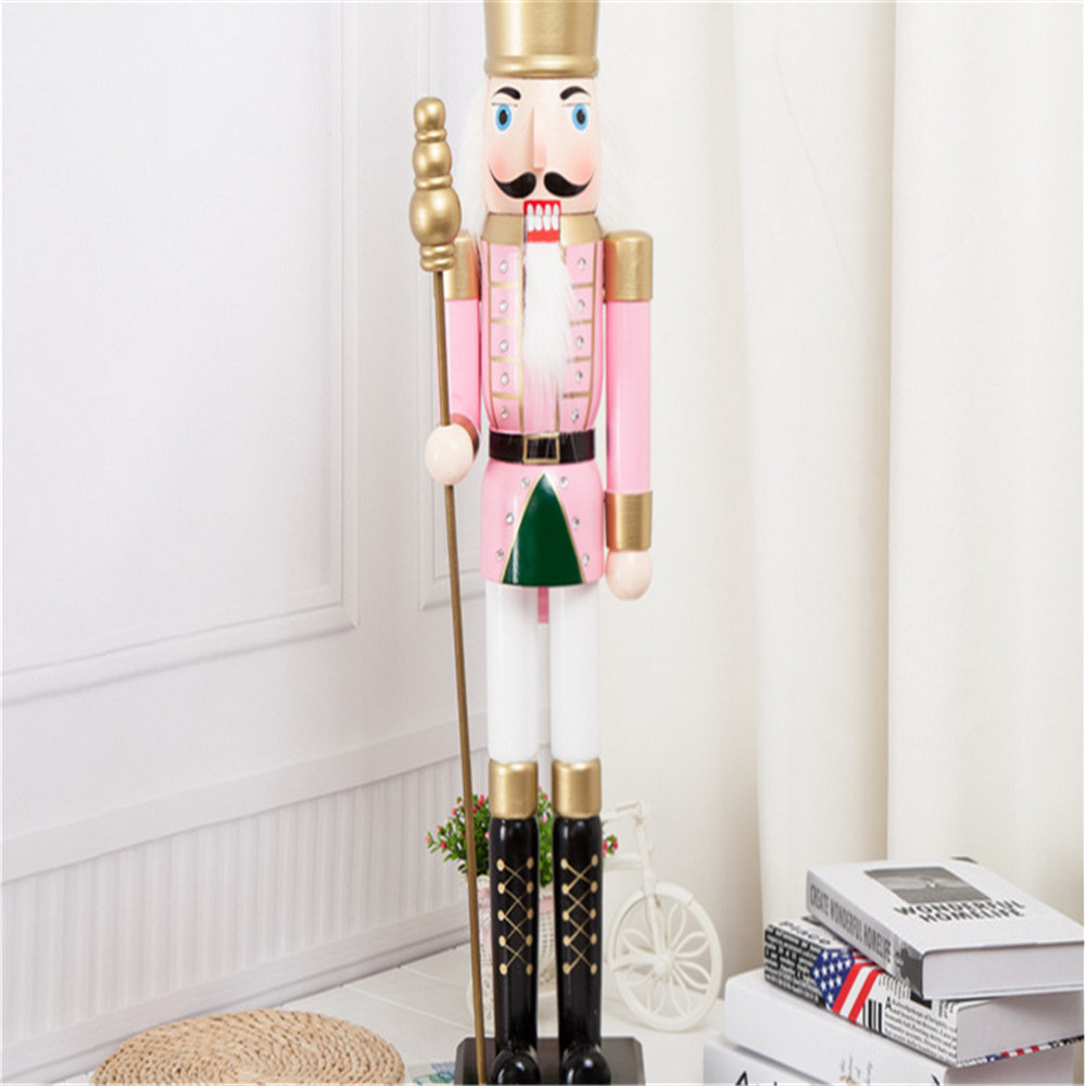 Certificated Hot sell Wholesale custom  large wood industrial 6ft life size outdoor christmas soldier wooden nutcracker