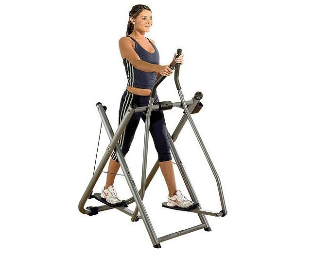 Stride Indoor Walking Exercise Machine Body Swing Air Walker Glider Leg Circle Glider