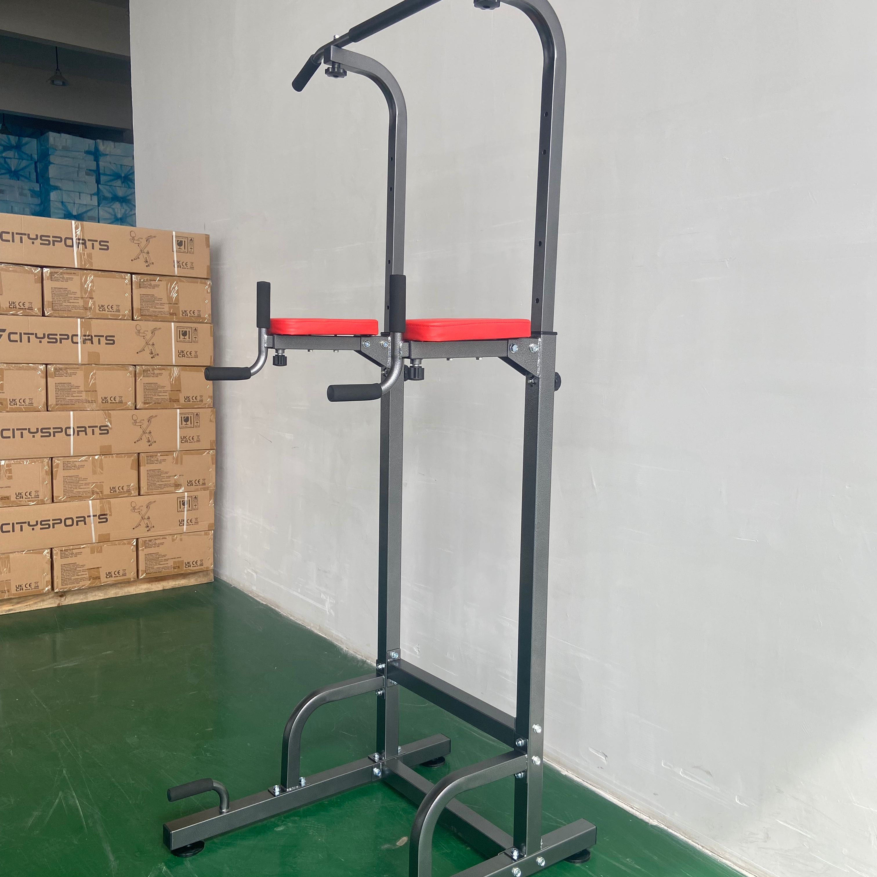 Stable Upgrade Exercise Equipment Muti-Functional Fitness Dip Station Pull Up Power Tower