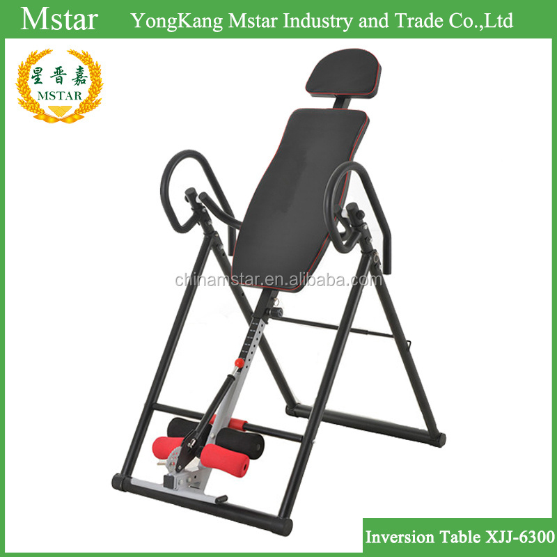 2023  Hot Sale Upside Down Device Inversion Table Fitness Club Handstand Machine stretch machine fitness