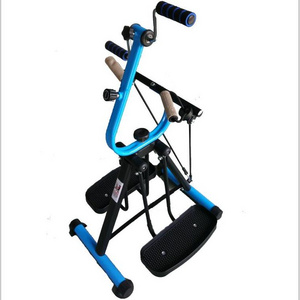 All In One Home Gym Equipment Dual Bike Exercise Machine Crossfit Mini Pedal Bike With Resistance Band for the Elderly