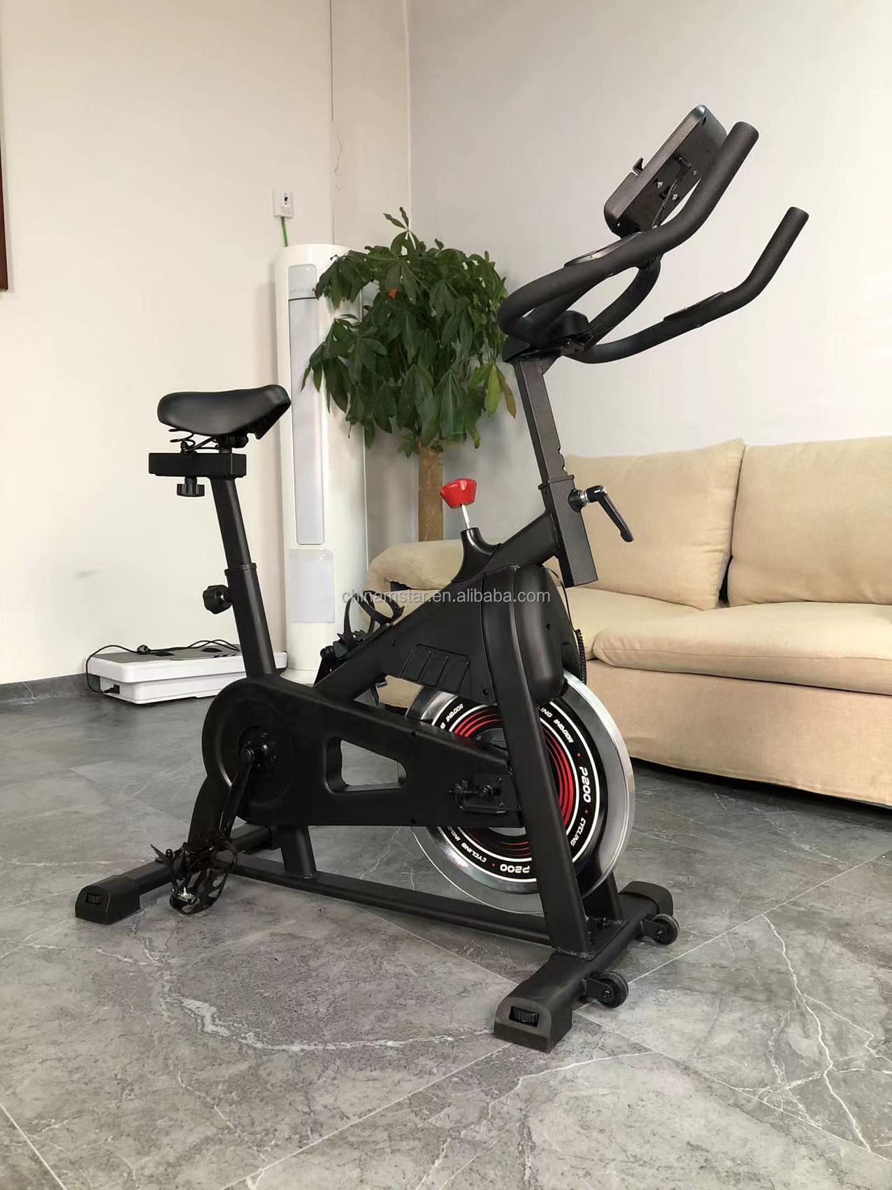 Magnetic Spin Wheel Indoor Cycling Magnetic Computerized Exercise Bike Gym Equipment Professional Spinning Bicycle