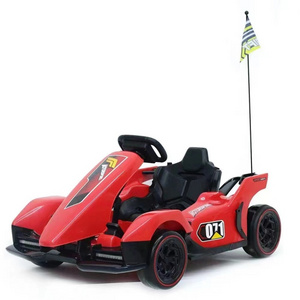 Powerful Four Wheel 24V Children Go Kart Battery Electric Kids Go Kart Double Motor Children Go Kart