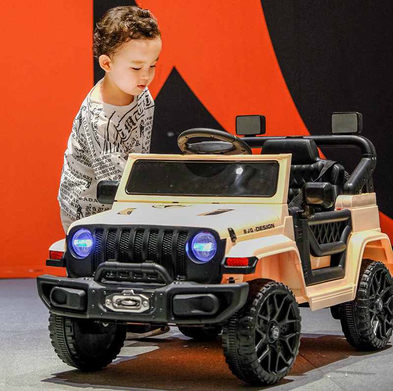 Children's Electric Car Four-Wheel Car Dual-Drive Off-Road Vehicle Male And Female Baby Toy Car Can Sit On A Person