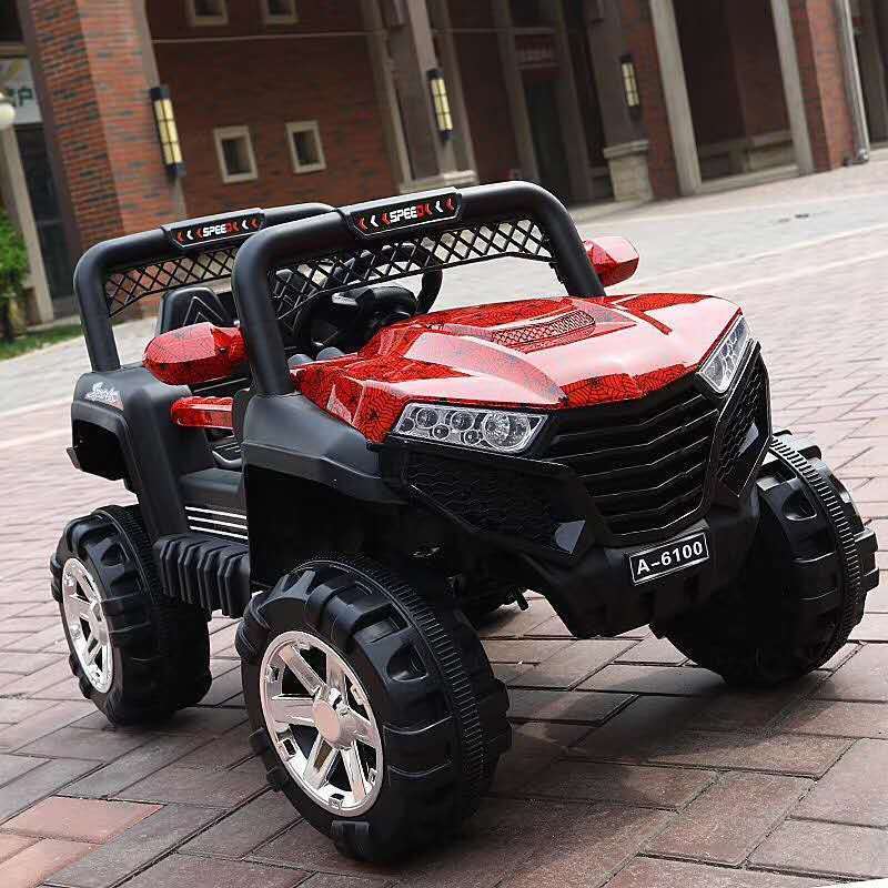 Tank four wheels can sit adult toy car remote control four-wheel drive off-road children's electric vehicle ride on car