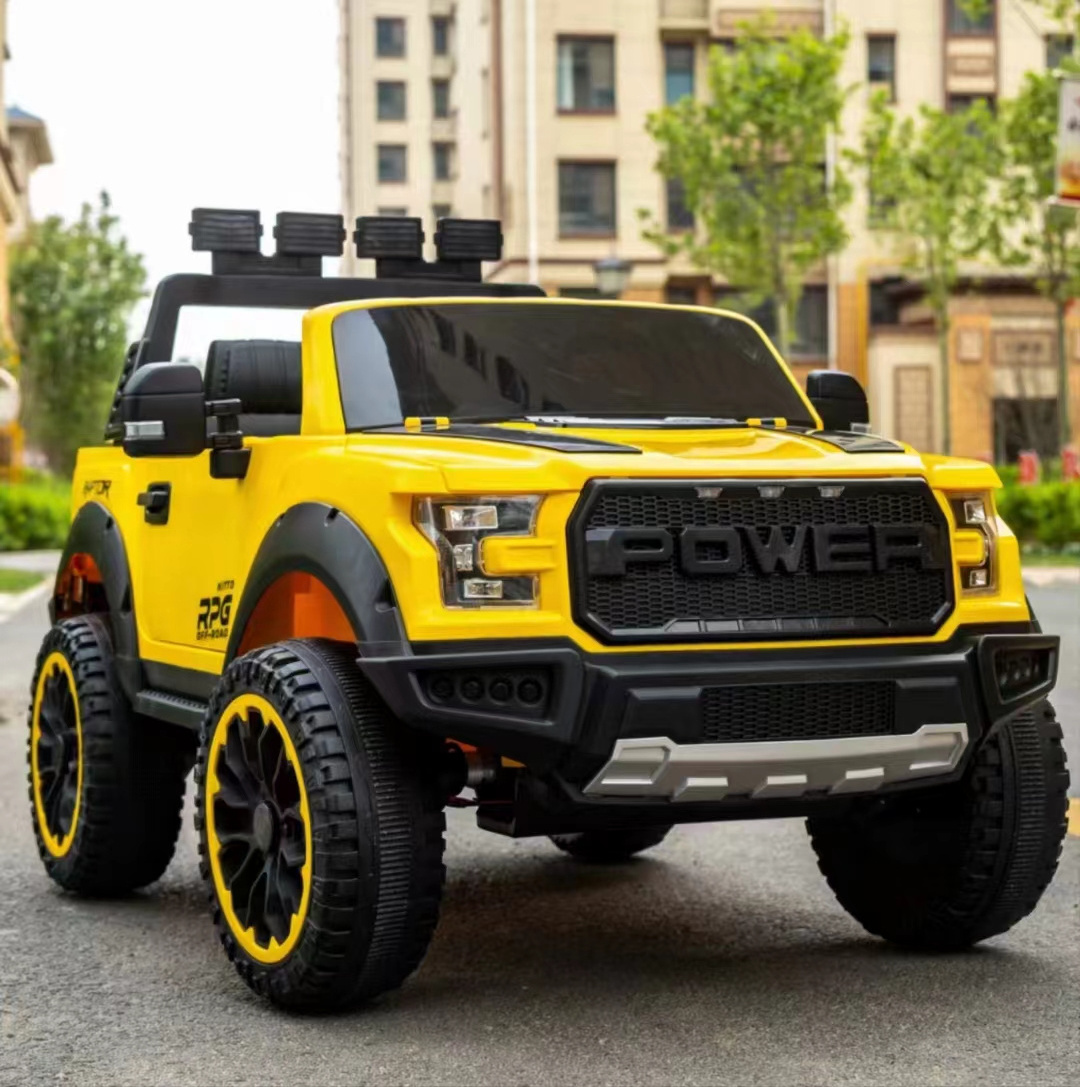 High Quality m-power 2 Seater Ride on Car for Kids 12V Powered Electric Off-Road Toy car