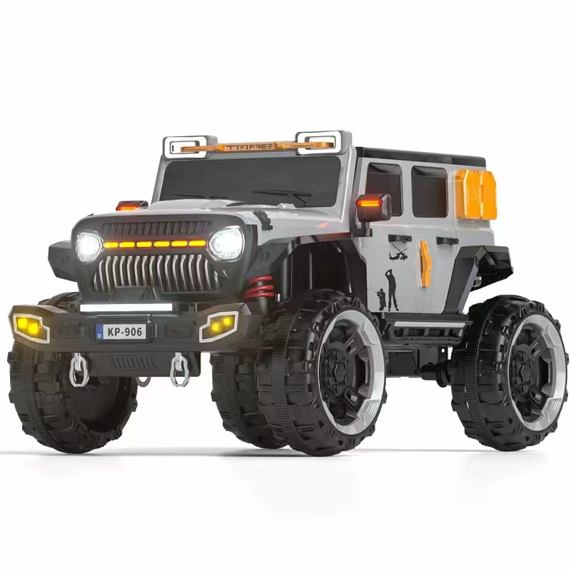 Children's electric car four-wheel large battery 12V children's electric toy car riding armored car