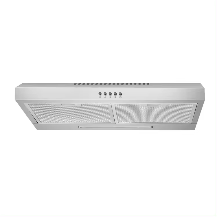 600mm Wholesaler OEM ODM Stainless Steel  Customized Design Ultra-thin Slim Range Hood Without Chimney