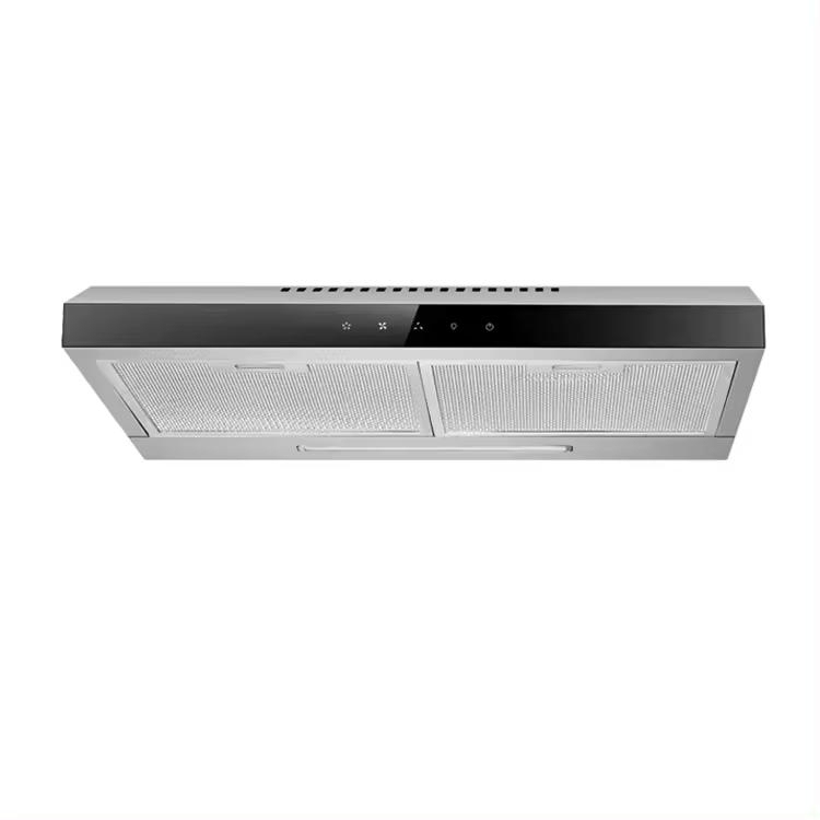 600mm Wholesaler OEM ODM Stainless Steel  Customized Design Ultra-thin Slim Range Hood Without Chimney