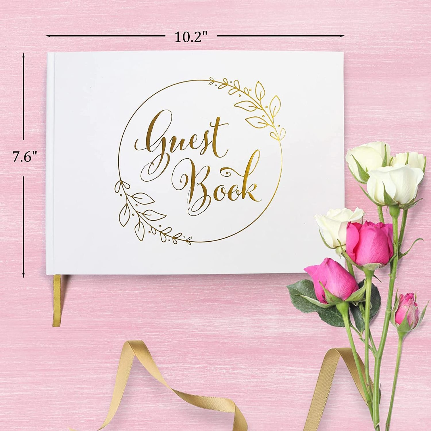 Wedding Guest Book 10x8