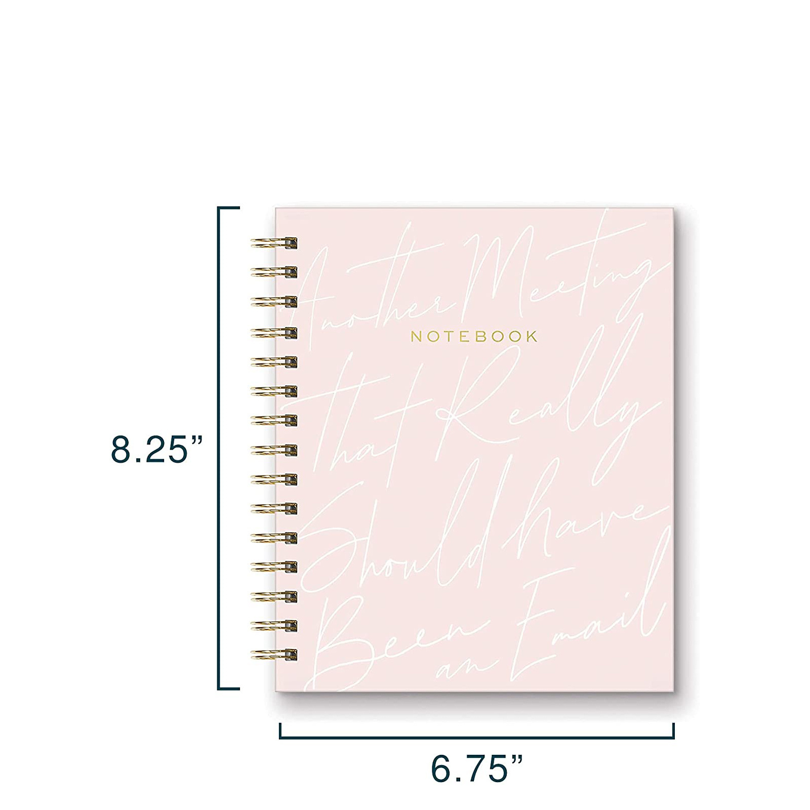 Decorative Cover Coded Sections Tabbed College Ruled Spiral Binding Notebook Tabs Double Sided Storage Pocket Journals Notebook