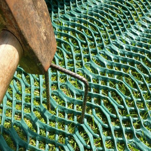 Plastic grass and turf  reinforcement mesh net for grass protection mat