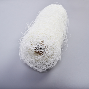 High Quality Wholesale Soft Mesh 100% PP White Hemp Netting Garden Plant Plastic Trellis Mesh Netting for Supporting